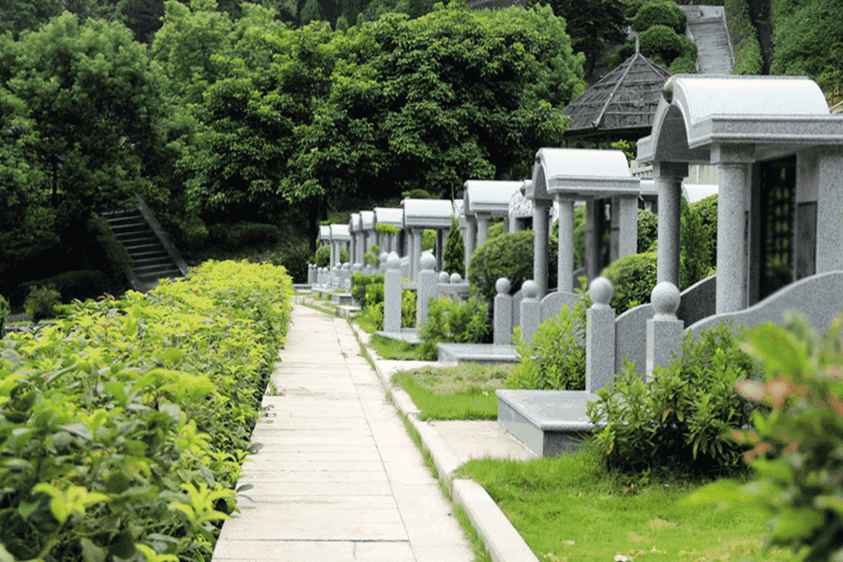 广州罗浮山公墓官网园区环境图
