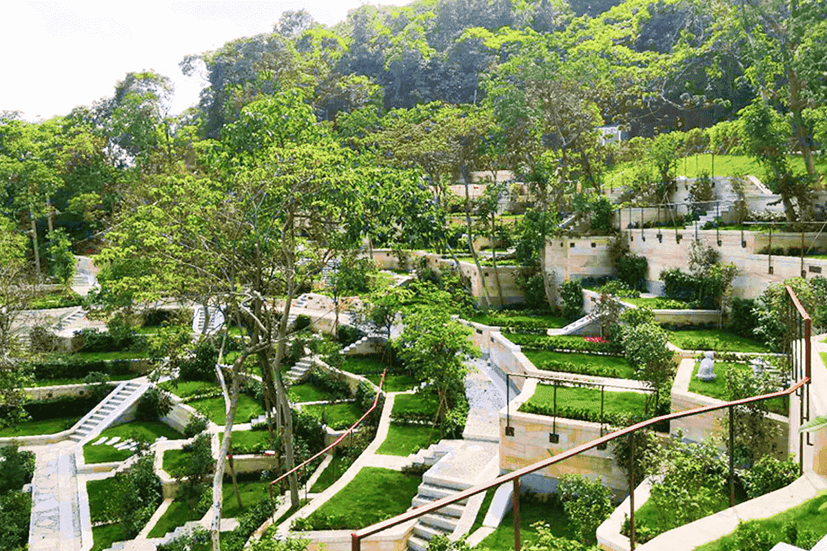 广州罗浮山公墓官网园区环境图