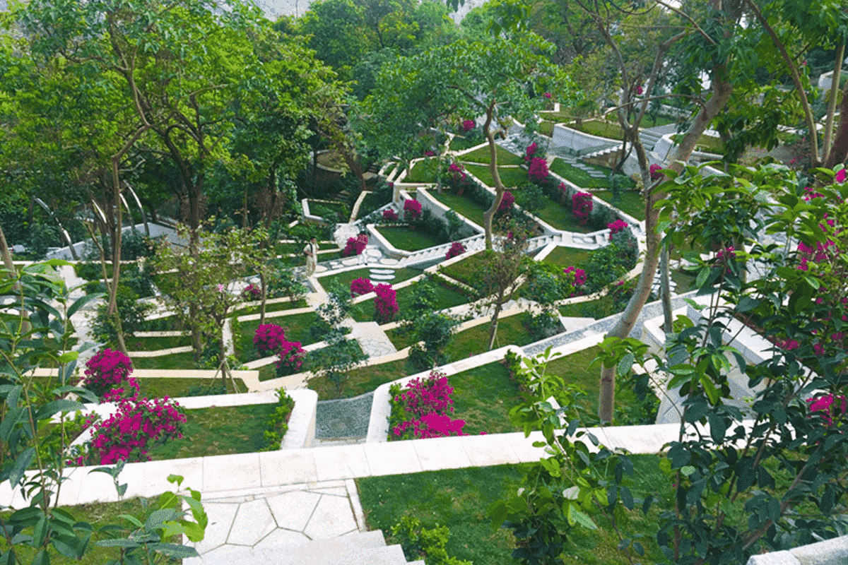 广州罗浮山公墓官网园区环境图