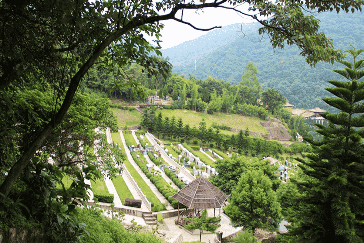 广州罗浮山公墓官网园区环境图