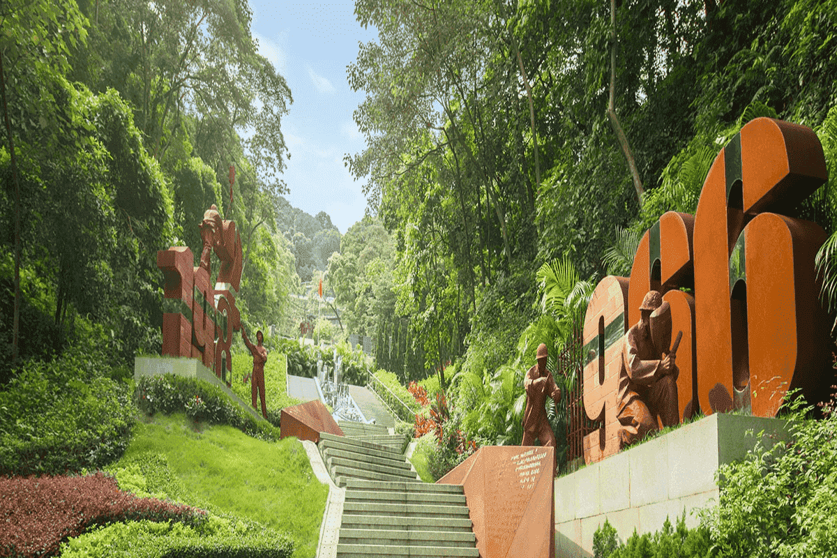 广州罗浮山公墓官网园区环境图